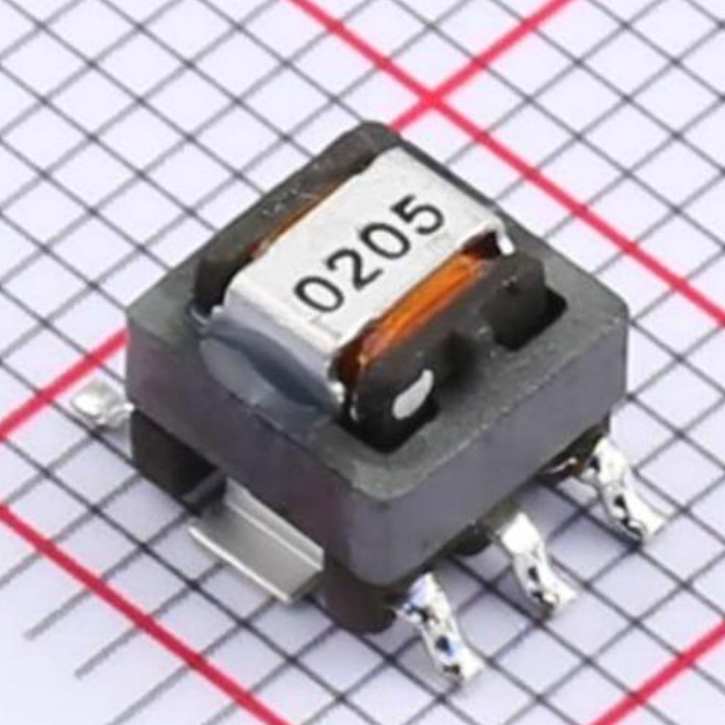 0205 B82801B0205A100 SMD SMT 6PIN 新しいオリジナル変流器 50kHz 〜 1MHz 0.8mΩ 0.8m オーム CURR SENSE XFMR 1:100 SMD