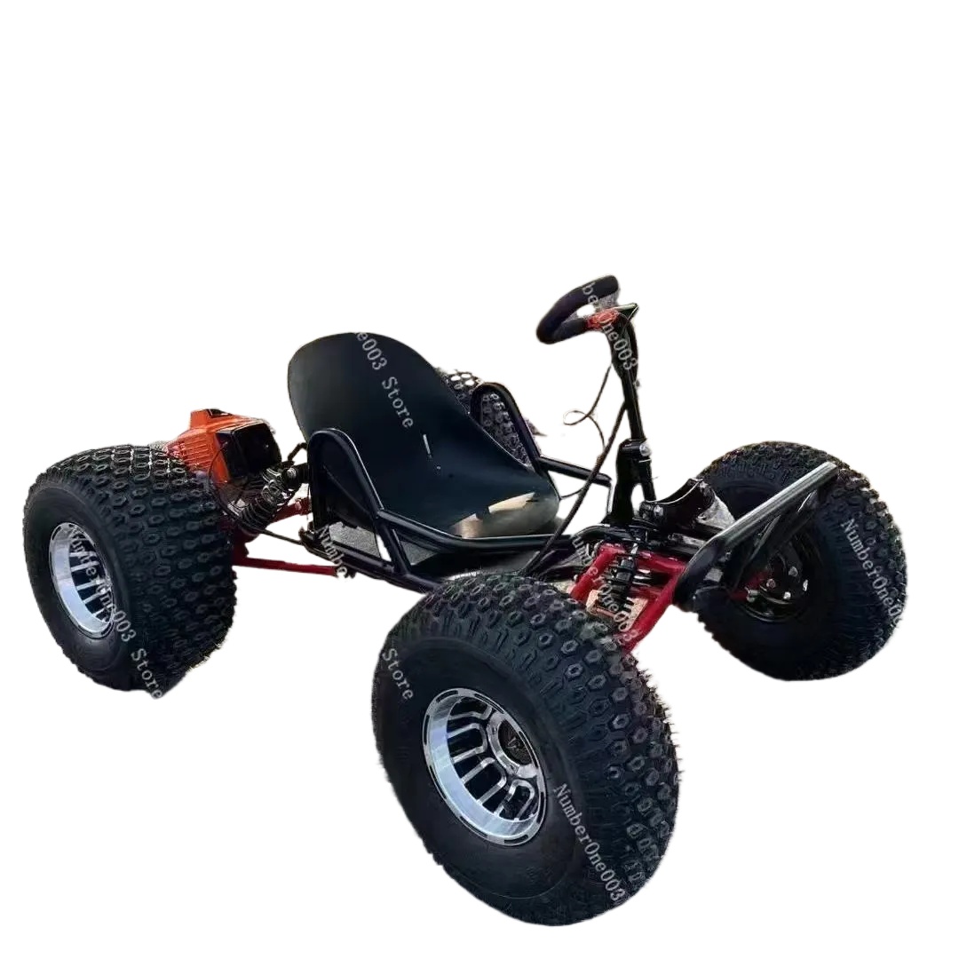 インターネット有名人オフロードゴーカート四輪燃料 ATV 大人の屋外全地形電動ドリフト子供用オートバイ
