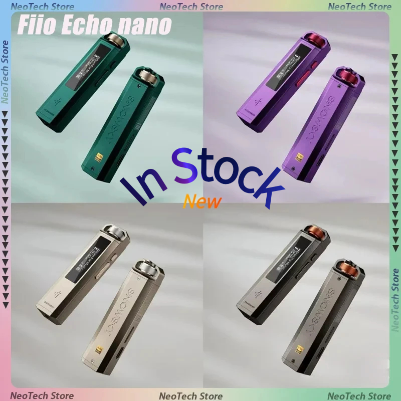 FiiO NANO SnowSky ECHO ポータブル ロスレス HiFi 音楽プレーヤー ハイレゾ オーディオ DAP オーディオマニア向けポータブル MP3 音楽プレーヤー