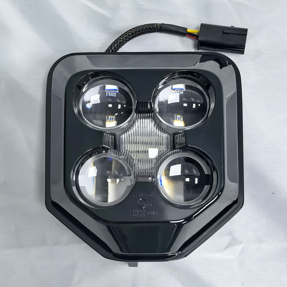 ハスクバーナ FE 250 350 450 501 SW TE 125 150 250 300 I 2024-2026 エンデューロダートバイク LED ヘッドライトオートバイライトアセンブリ E9