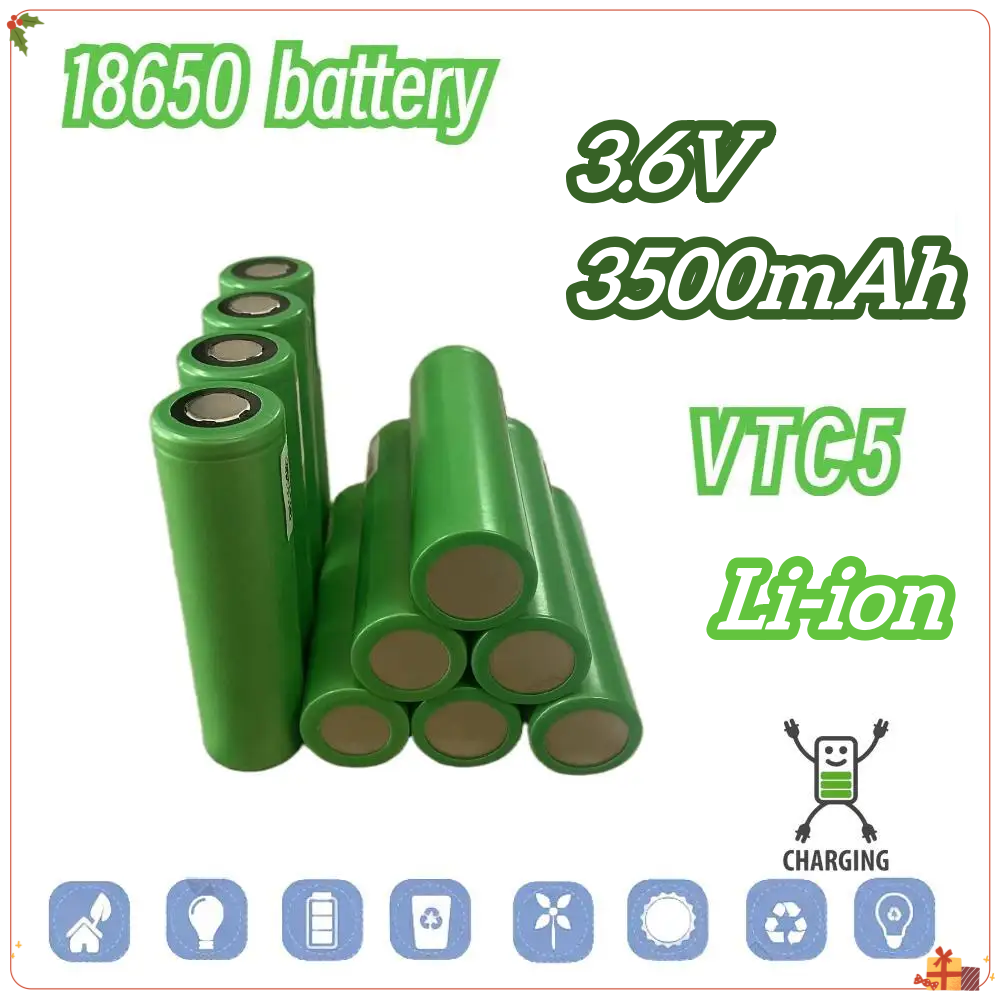 ? 3.6V 3500mah 18650 バッテリーソニー C5 US18650 VTC5 30A リチウムイオン電池交換外部バッテリー充電器