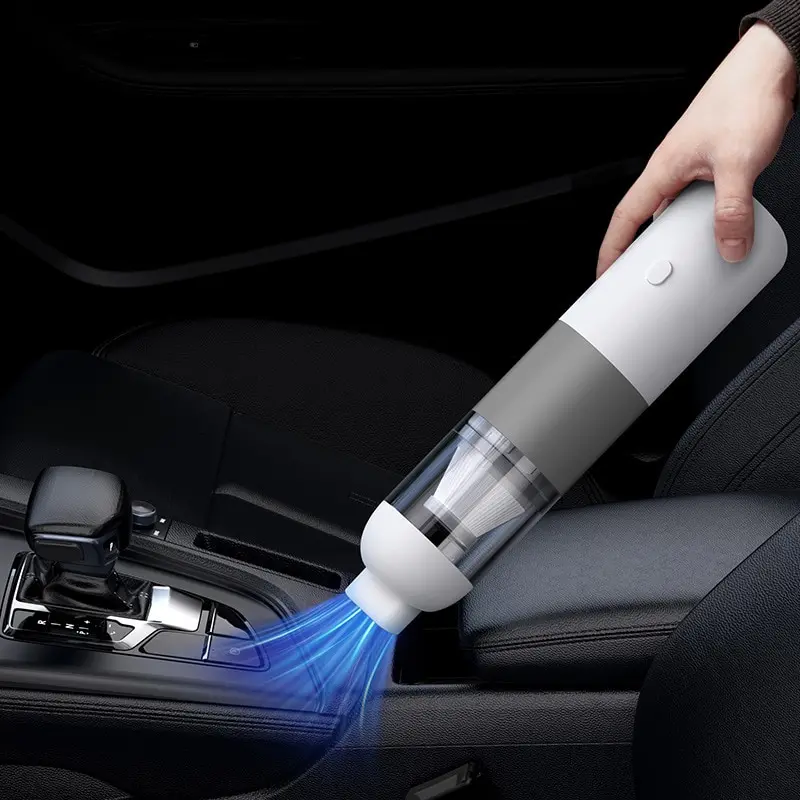 車の掃除機充電式ハンドヘルドカーホームデュアル目的ワイヤレスダストキャッチャー 2025 モデル Y ジュニパーモデル 3 ハイランド用