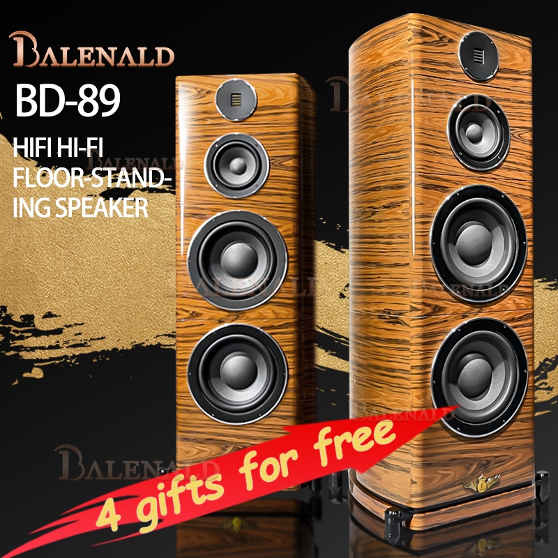 Balenald BD89 フィーバー HiFi フロアスタンド スピーカー 3 分間の高忠実度ホーム シアター オーディオ