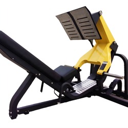 商業ジムボディービルプレート負荷筋力トレーニング 45 度レッグプレスマシンジムフィットネス機器