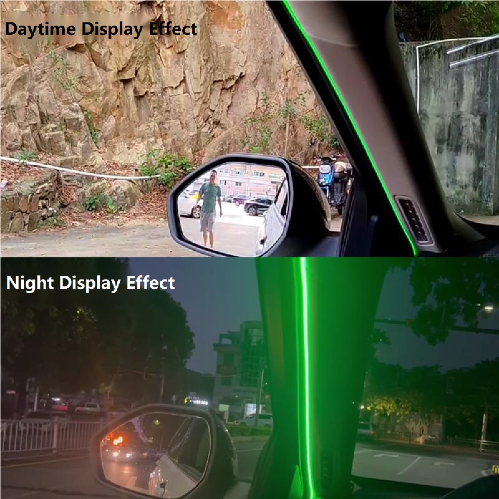 Universal 24Ghz Millimeter Wave Radar 20M BSD Blind Spot Detection System Lane Change Assist Highlight Warning Light Strip