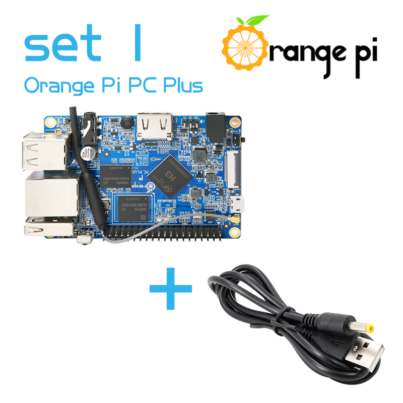 Orange Pi PC Plus 電源ケーブル、USB to DC 4.0MM - 1.7MM 長さ、Android、Linux シングルボードをサポート