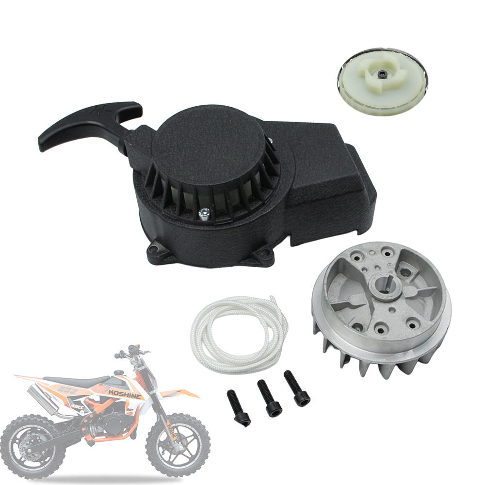 合金リコイルプルスターター SYX モト 50cc ダートバイク 47cc 49cc 2 ストロークエンジン子供ミニダートポケットバイク ATV クワッド 4 輪 Pa