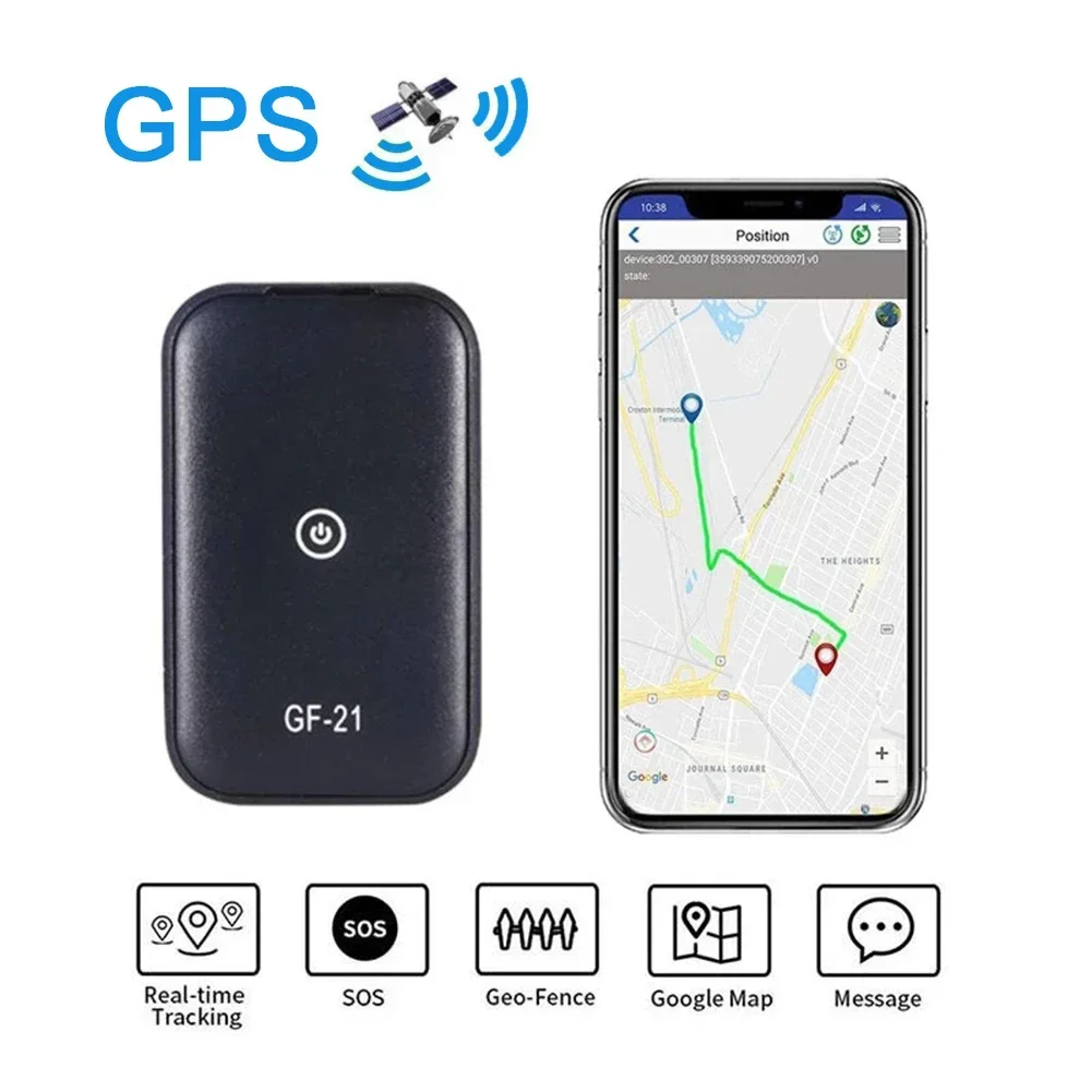 ミニカートラッカー GF 09 19 20 21 22 磁気車 GPS ロケーター紛失防止記録追跡デバイス音声制御電話 Wifi LBS