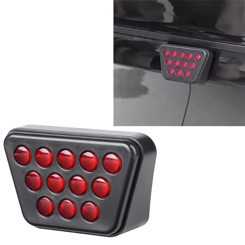車 12V ブレーキパイロットライト 12 LED リアテールライトフラッシュ車警告逆停止安全ランプ車 SUV ATV
