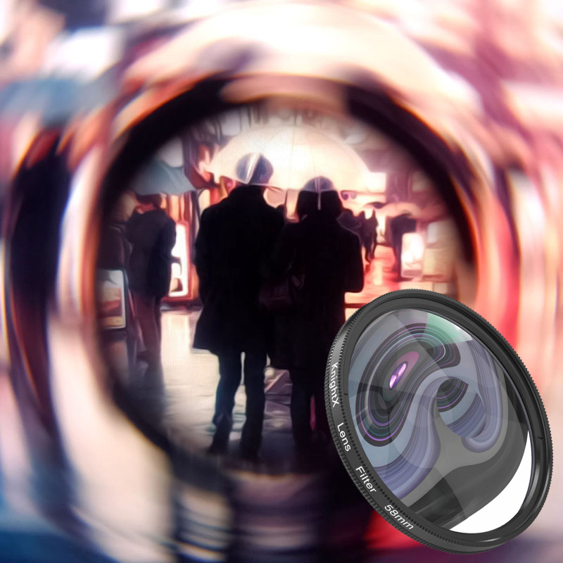 58/77 ミリメートルスワールフィルター特殊効果プリズムレンズハロー Fx 写真アクセサリーカメラキヤノン用 UV CPL フィルター
