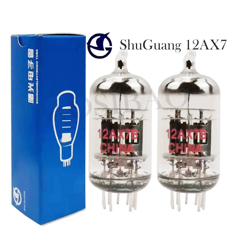 ShuGuang 真空管 12AX7 ECC83 12AU7 ECC82 12AT7 ECC81 EL84 12AX7B チューブオーディオバルブアンプキット DIY プリアンプ本物