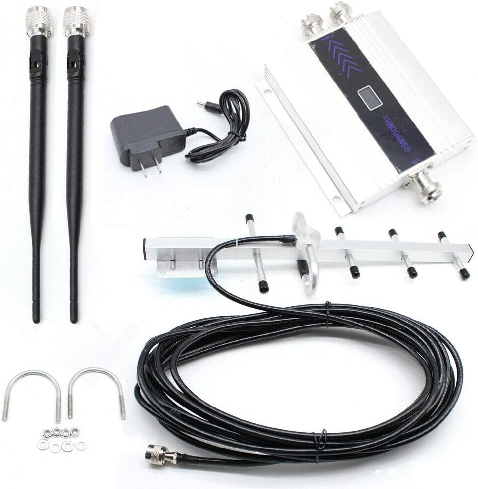 2G/3G/4G LCD GSM 900MHz モバイル信号リピータブースター携帯電話信号ブースターアンプリピータアンテナキット家庭用