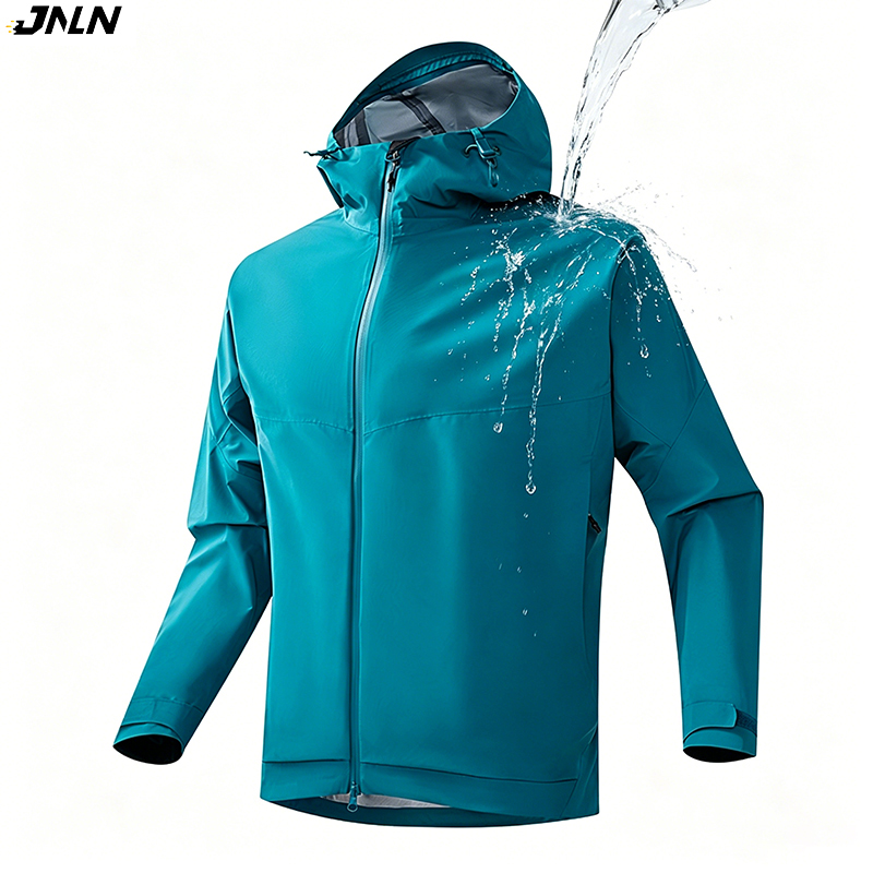 JNLN 超軽量防水ジャケット男性女性ハイキングトレッキング登山ウインドブレーカーヒートシール縫い目強化レインコート
