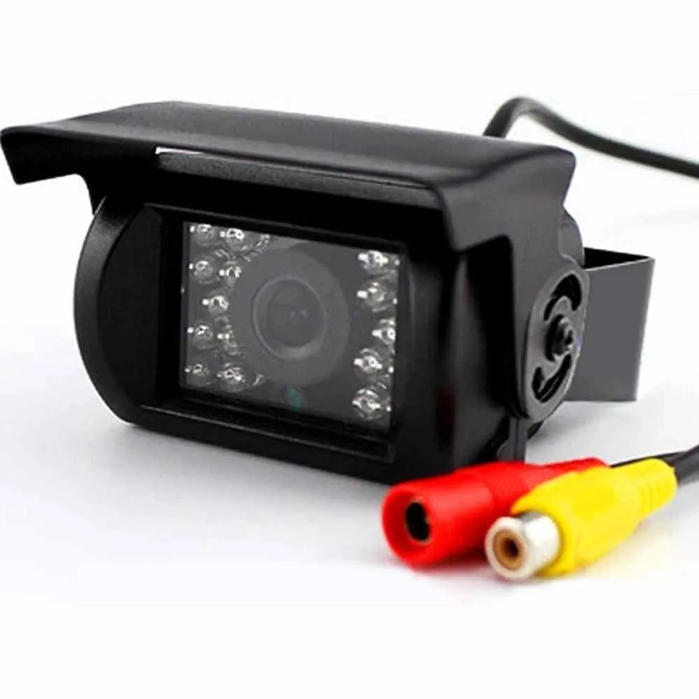 18 LED IR 車のリアビュー 12V 24V 逆転駐車バックアップカメラ IR ナイトビジョン バス トラック キャンピングカー バン