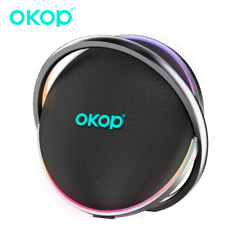 OKOP Bluetooth スピーカー 120 ワットハイパワーサブウーファー RGB アンビエントライト屋外長期バッテリー寿命サブウーファー Caixa De Som범블비헬맷