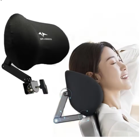 椅子のヘッドレスト快適なオフィス保護ヘッドレストユニバーサル弾性スポンジヘッド枕人間工学に基づいた調節可能なサポートクッション