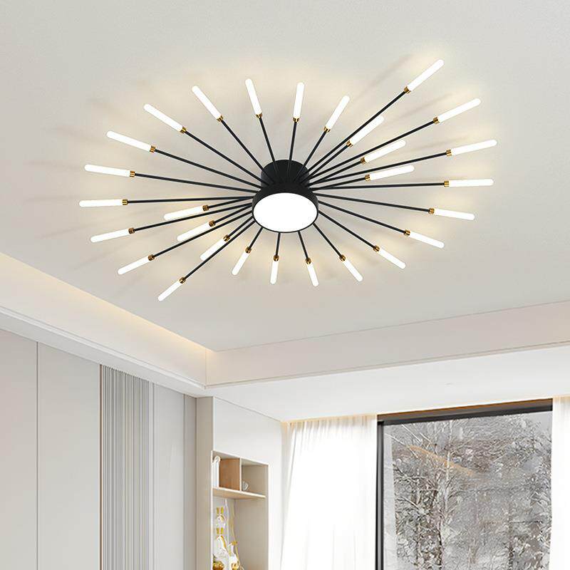 モダンなミニマリストメタル LED シーリングランプ北欧デザインマスターベッドルームレストランダイニングルームホーム天井照明器具