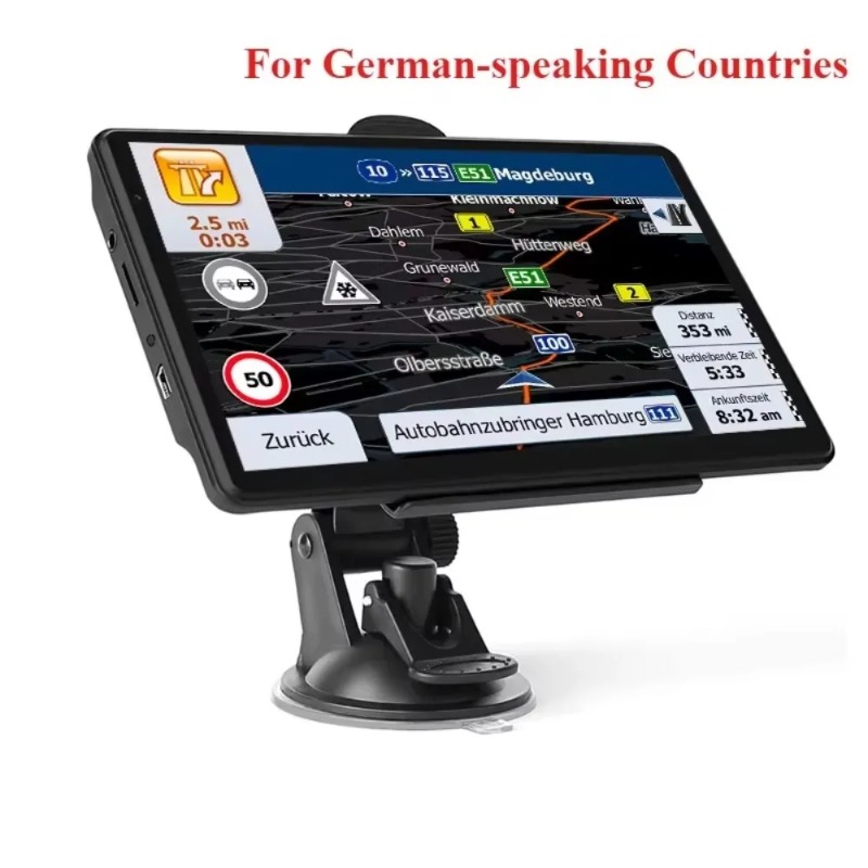 Veclumin X20-1 ドイツ語圏向けカー GPS ナビゲーション 5 "7" 9" 8G 256M 多機能タッチスクリーン GPS ナビゲーション