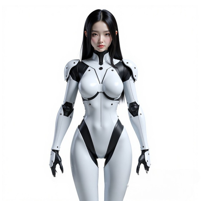 バイオニックヒューマノイドインテリジェント説明、受付リード、ウェルカムロボットシミュレーション、表情、手足動作、フロントデスク