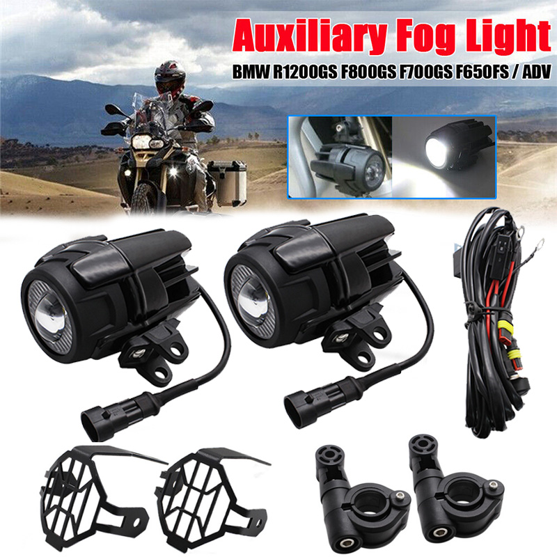オートバイ LED スポットライトヘッドライトオートバイ LED フォグランプ BMW R1200GS R1250GS Adv F800GS F700GS モト補助フォグランプ