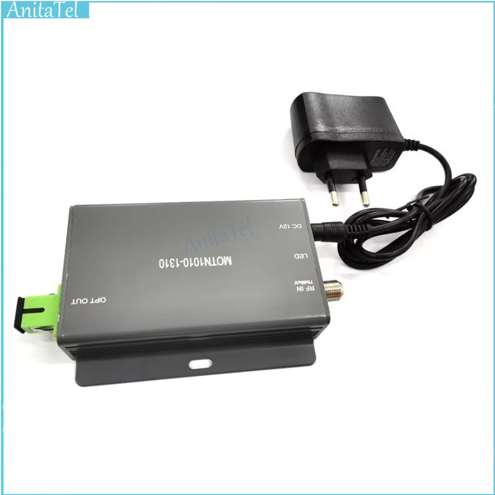 1550nm FTTH CATV ミニファイバートランスミッター NO アダプター SC/APC コネクタ出力光パワー 10MW