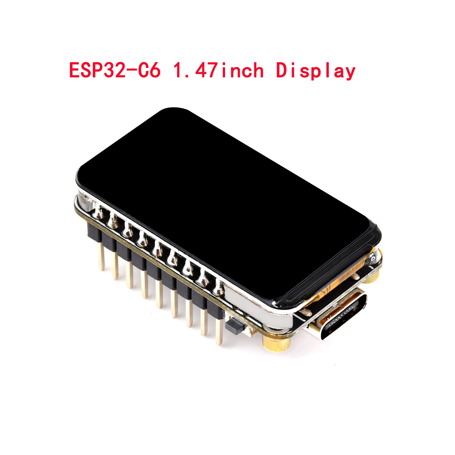 ESP32 C6 1.47 インチディスプレイ開発ボード WiFi Bluetooth スクリーンプログラミングコーディングプロジェクトブレークアウトシールドアクセサリー