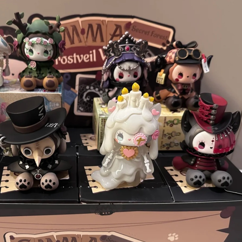 エマ秘密の森フロストベールヴィラシリーズブラインドボックスかわいいアクションフィギュア人形グッズデスクトップ飾り驚く女の子のギフト