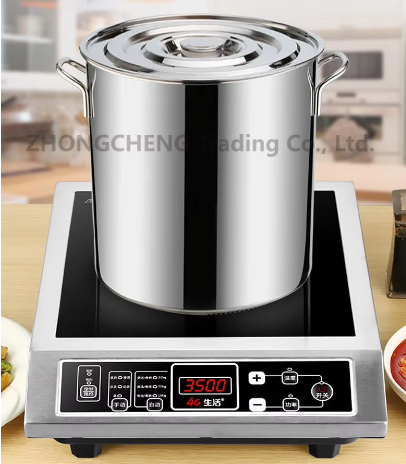 220v 3500 ワット電磁調理器ハイパワー炒めボタン商業電気調理器食堂電磁調理器ストーブ