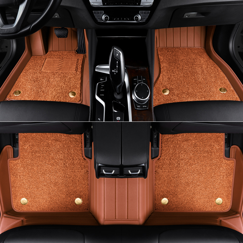 98% 以上 3000 モデルカスタムフィット車のフロアマット牛革 5 席車のみ左ハンドルトヨタホンダ BMW アウディ
