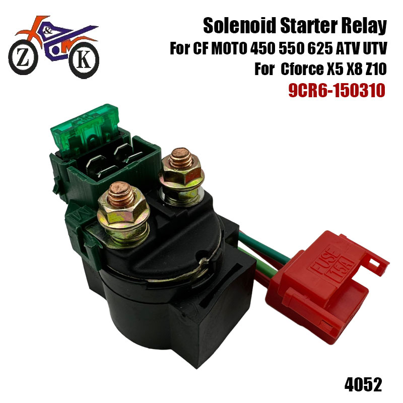 ソレノイドスターターリレー CFMOTO 400 520 550 600 625 CFORCE X5 X8 ATV UTV 9CR6-150310 9010-150310 交換オートバイ部品