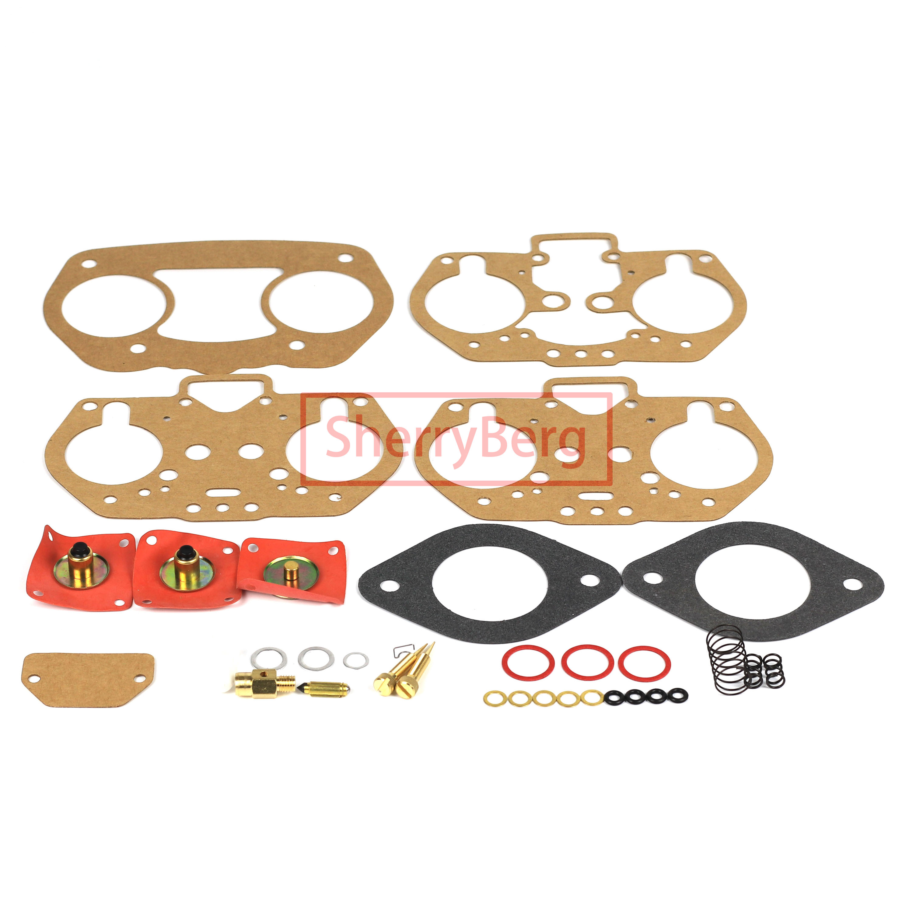 SherryBerg リビルドキット ガスケット修理セット ウェーバー 40 44 48 IDF キャブレター キャブレター キャブレター EMPI HPMX キャブレター チューンアップキット 修理キット faj