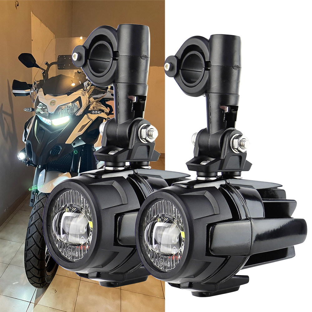 補助ライト LED スポットドライビングフォグランプ R1200GS F800GS K1600 ユニバーサルオートバイ 40 ワット 6000 K フォグランプ
