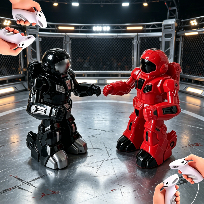 RC ボクシングロボット 2.4 グラムボディセンスコントロールダブルバトルロボットインテリジェント戦闘ロボット親子インタラクティブゲーム子供ギフト