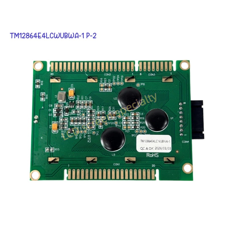 TM12864E4LCWUBWA-1 P-2 LCD ディスプレイ画面用