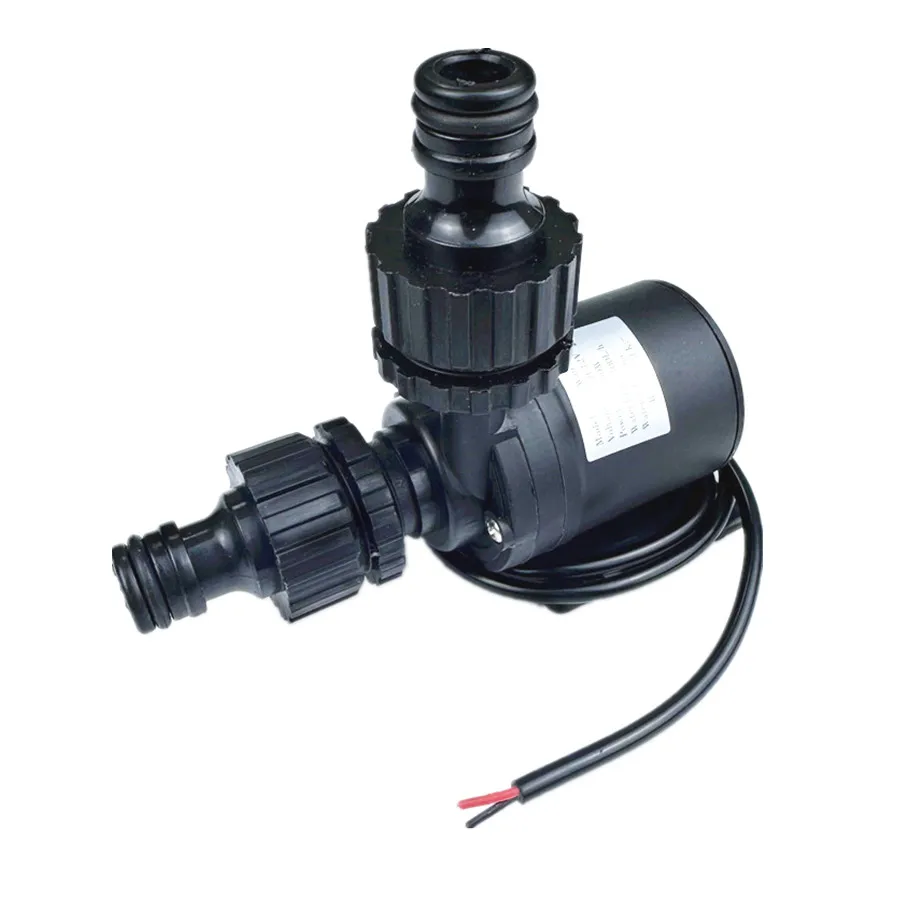 DC12V ウォーターポンプリフト 5 メートル 800L/H ソーラーブラシレスモーター水循環 24V ウォーターポンプ超静音水中噴水用