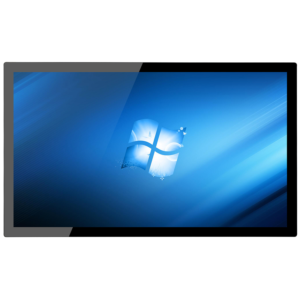 23.6 27 32 43 49 55 65 インチ工業用スクリーンタッチモニター LCD ディスプレイ容量性 IR タッチカメラ光センサー 4 K オプション