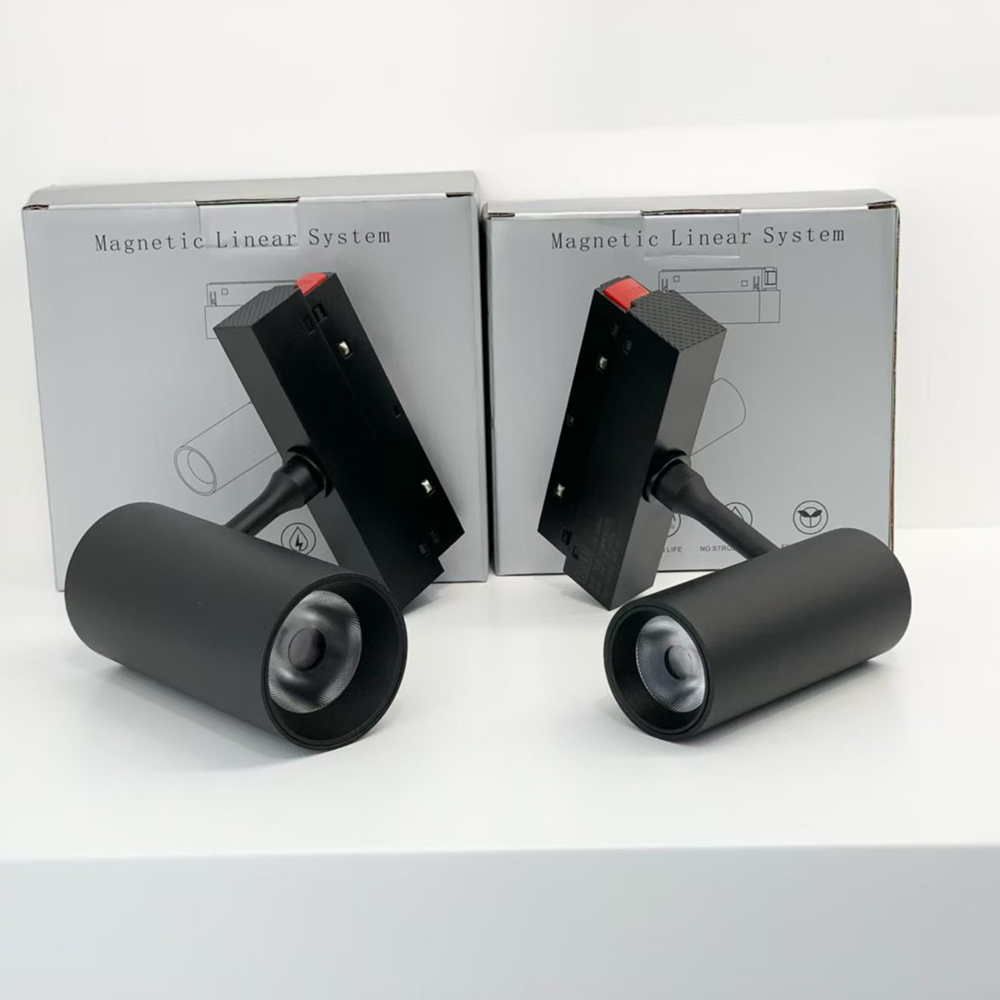 磁気 LED トラックライトスマート調光可能な DALI Tuya Zigbee 3.0 マグネットスポットライトリビングルームベッドルームリニアレール照明システム