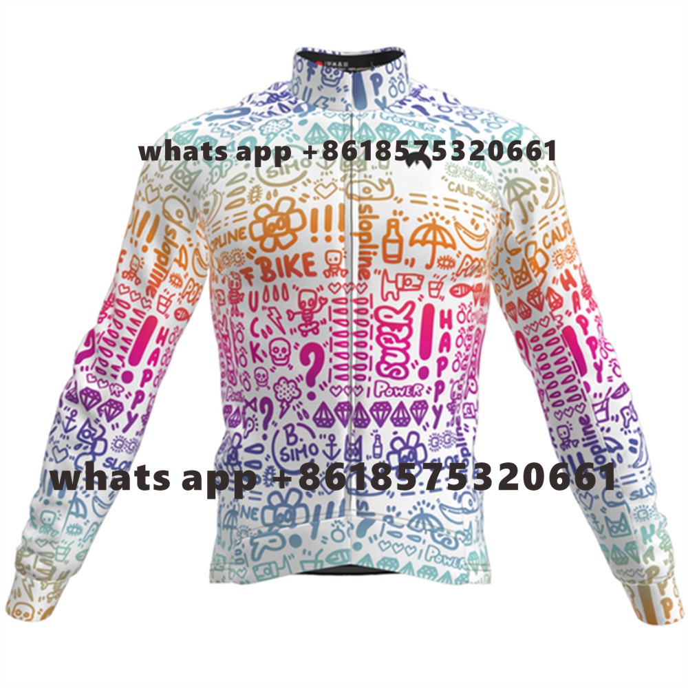 2021 Slopline Long Sleeve Cycling Jersey Men Thin Spring Autumn Sweatshirt Hombre Maillot Summer Bike Top Mtb Bike Shirt Jacket