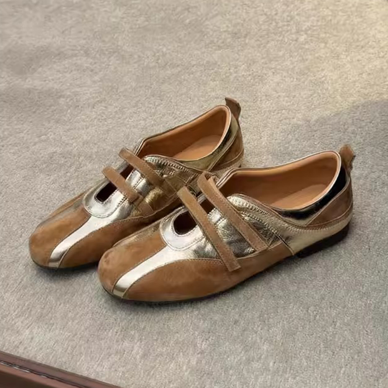 女性のフラットローファースポーツシューズファッションバレエシューズカジュアルブランドソフトスニーカー新しいランニングコンフォートドレス浅い女性の靴
