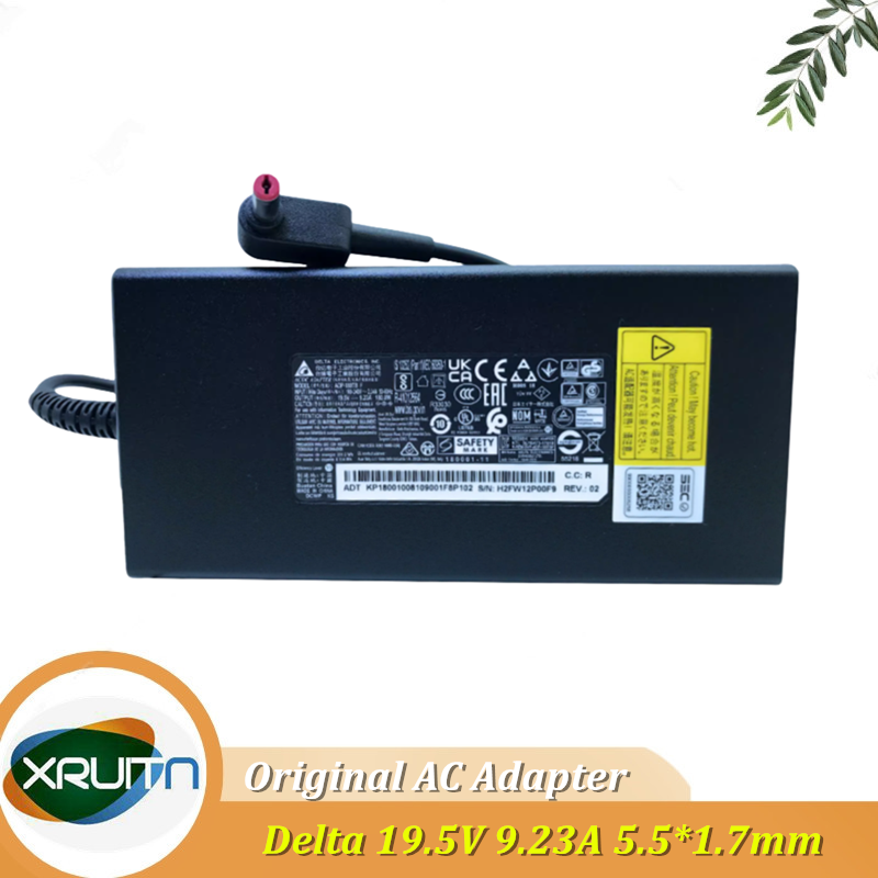 オリジナルデルタ ADP-180TB F 19.5 V 9.23A 180 ワット 5.5 × 1.7 ミリメートル電源 AC アダプタエイサーニトロ 5 AN517 H2FW071043K ラップトップ充電器