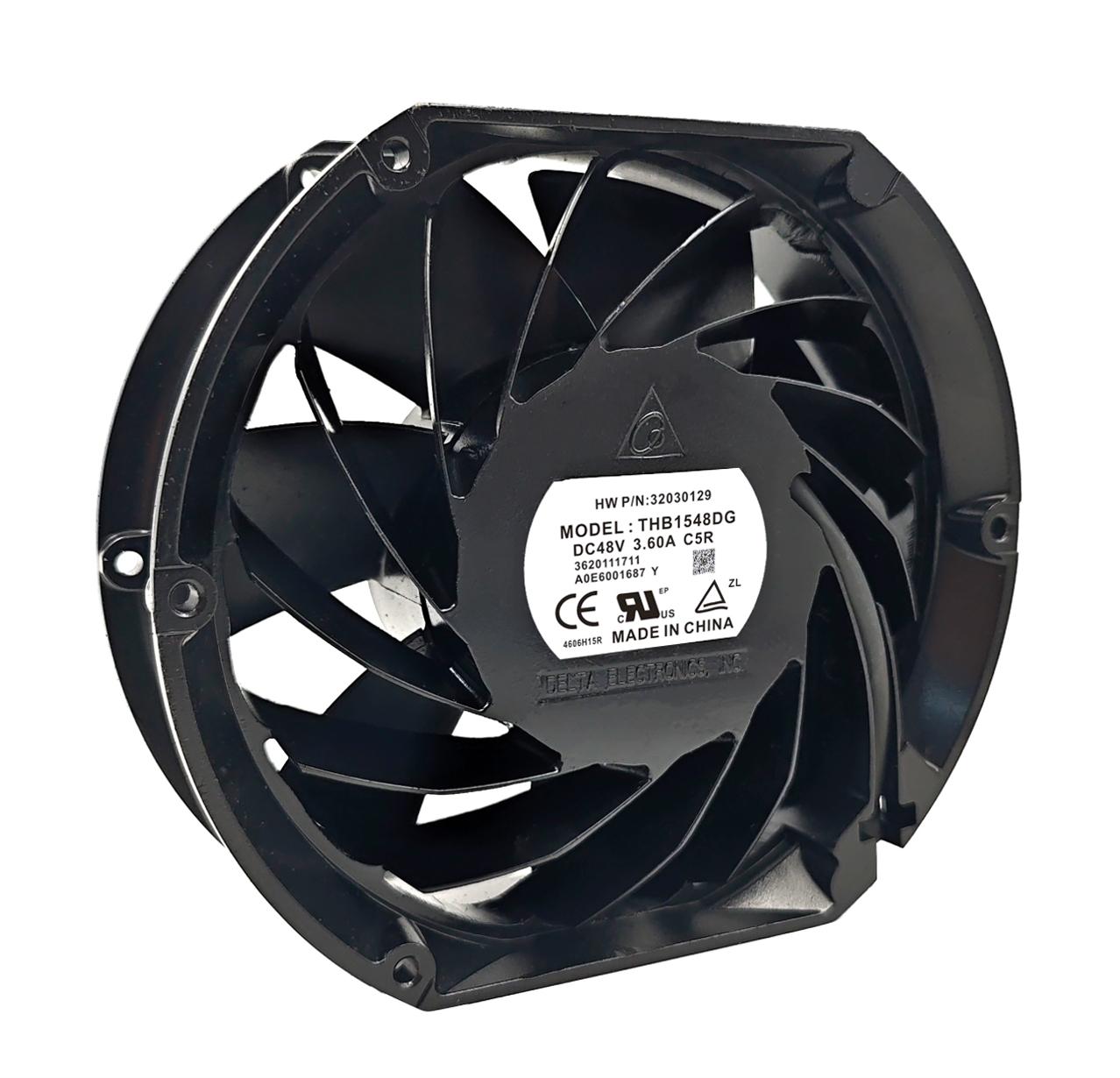 THB1548AG DC 48 V 3.60A 144 ワット 7500 RPM 17 センチメートル 17251 172 × 150 × 51 ミリメートル自動車スーパーチャージャー空気圧縮機インバーター大風量ファン
