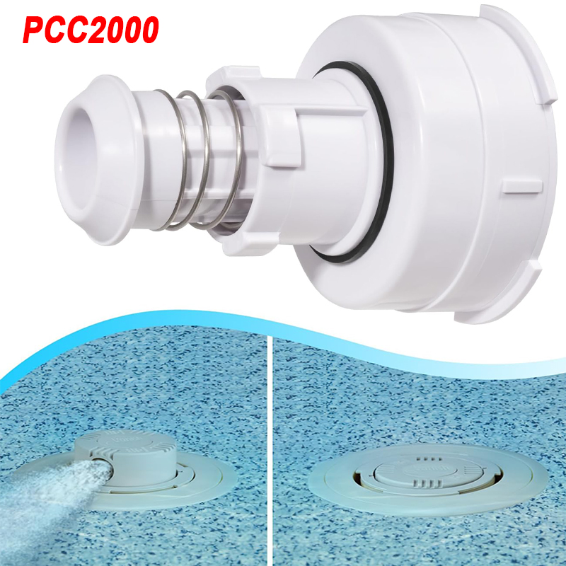 PCC 2000 床内洗浄システム用 Paramount PCC2000 回転ポップアップ ヘッド ノズルの標準交換品、ホワイト