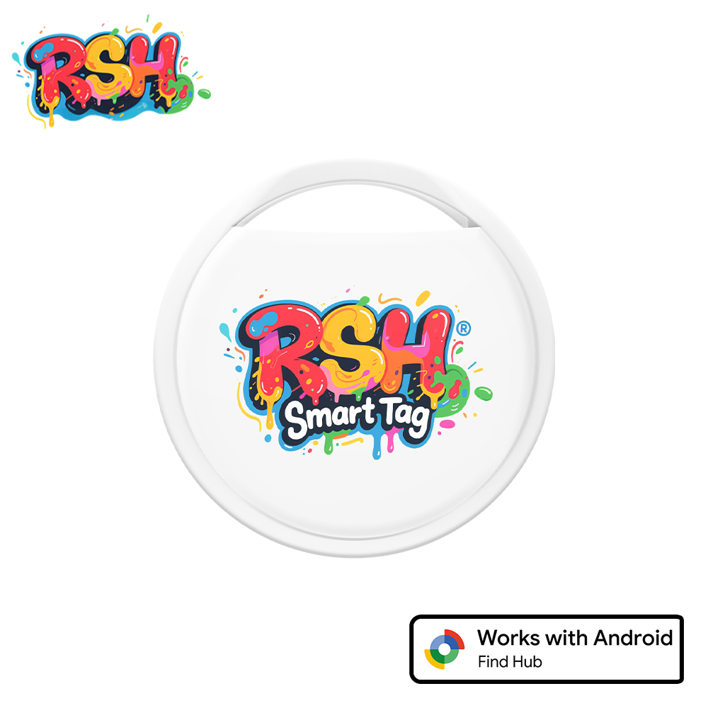 RSH ブランド本物の Android GPS トラッカー Google の Find Hub ペットロケーターと連携 Xiaomi Samsung スマートタグ用バッグ装飾ファインダー