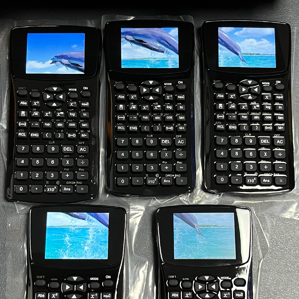 H888 マジック電卓 4GBメモリ搭載 音楽・動画・写真・テキスト・電子書籍対応 学生向け電卓 緊急ボタン付き
