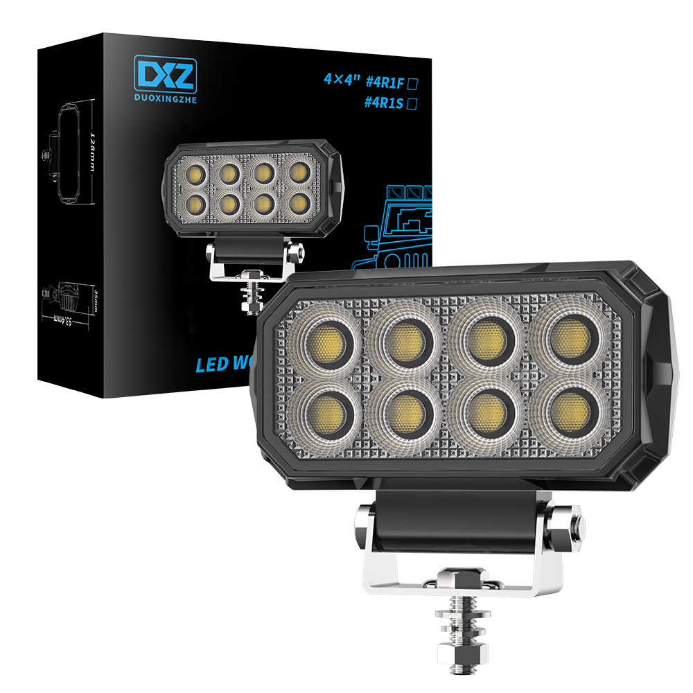 3.5 インチ 32 LED 長方形投光器 9-32V 26 ワット車の作業灯ジープトラックボートトラクター ATV オフロード 4X4 バーラ LED ヘッドライト