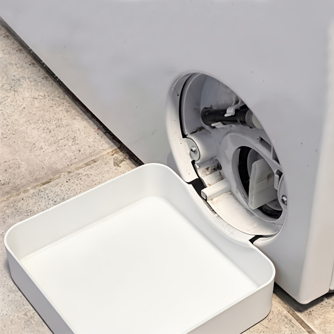 洗濯機排水トレイ 1 個、ランドリールームの床のオーバーフローを効果的に防止します。