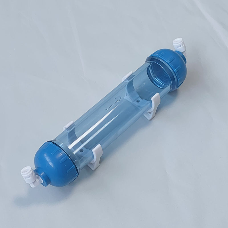 1 個 T33 水フィルターカートリッジハウジング DIY T33 シェルフィルターボトル 2 個継手逆浸透システム用浄水器