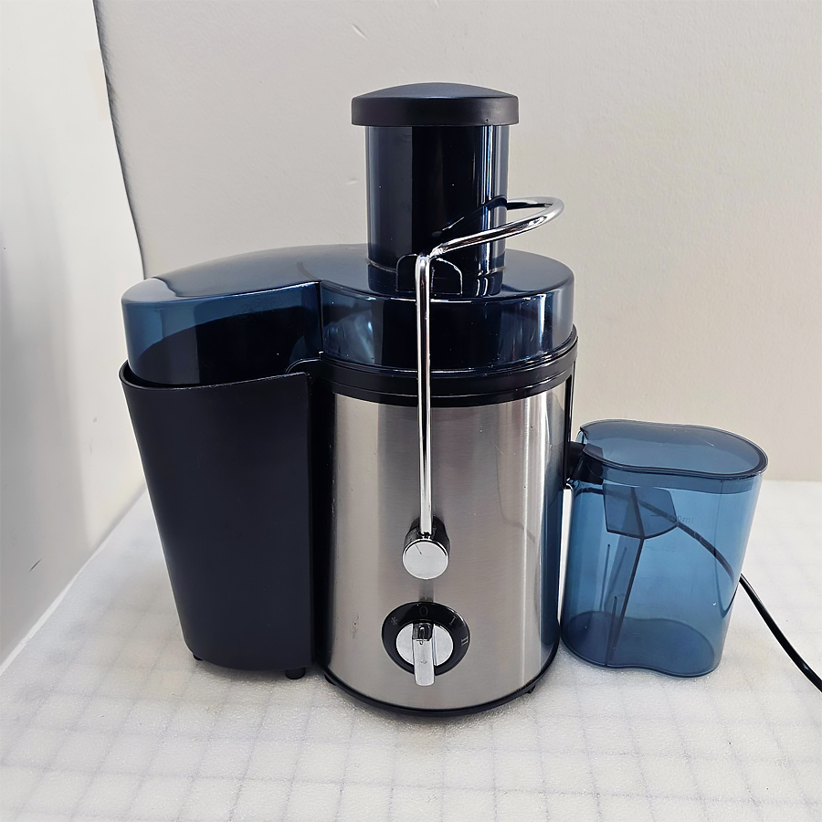 3-Inch Wide-Mouth Multi-Function Stainless Steel Juicer Extractor For Vegetables And Fruits, 2-Speed Settings, Detachable And Easy To Clean, Fast Juicing, High Juice Yield, Fruit And Vegetable Food Pr