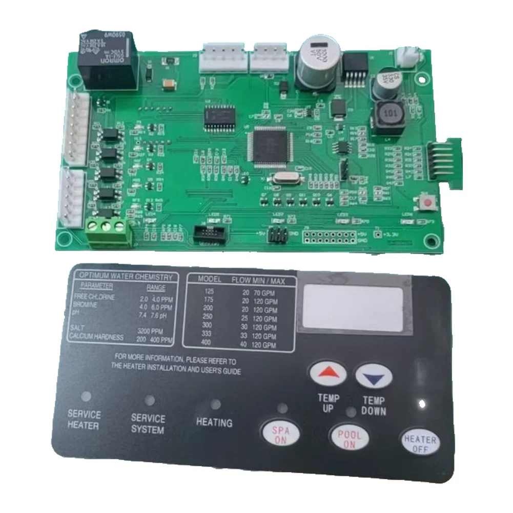 42002-0007S コントロールボードキット Pentair 用 Mastertemp および Sta-rite 用 Max-e-therm プールおよびスパヒーター電気システム