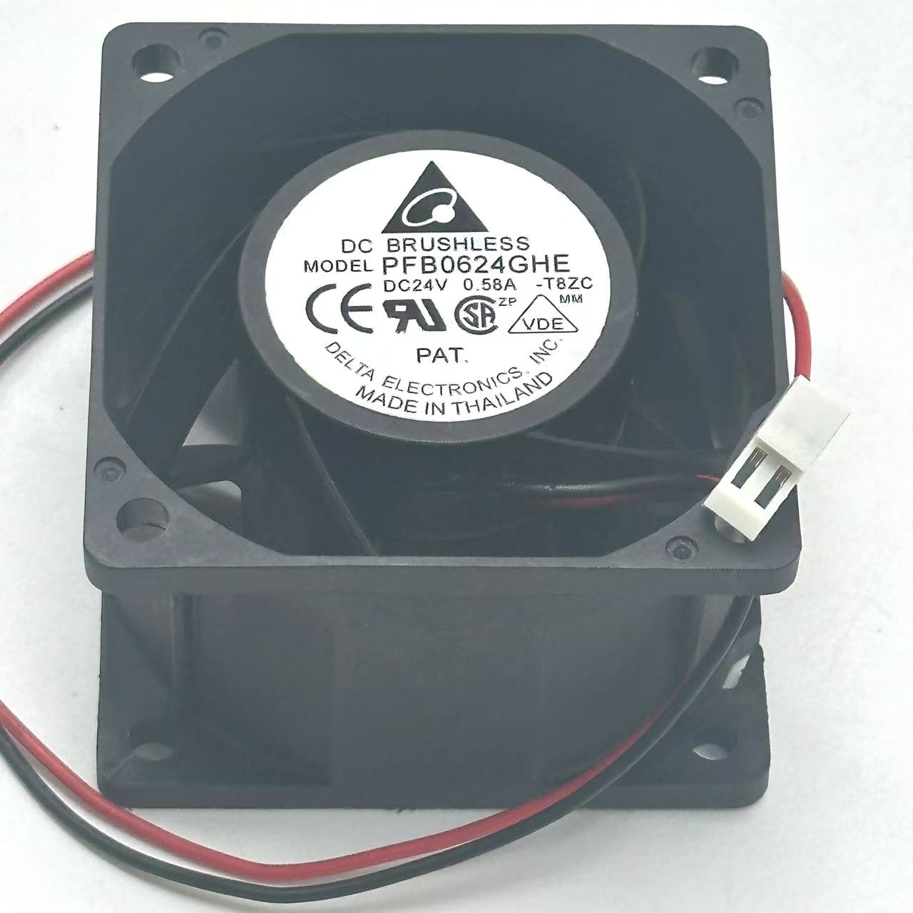Delta Electronics PFB0624GHE T8ZC DC 24V 0.58A 60x60x38mm サーバー冷却ファン